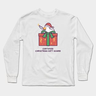 Certified Christmas Gift Guard Long Sleeve T-Shirt